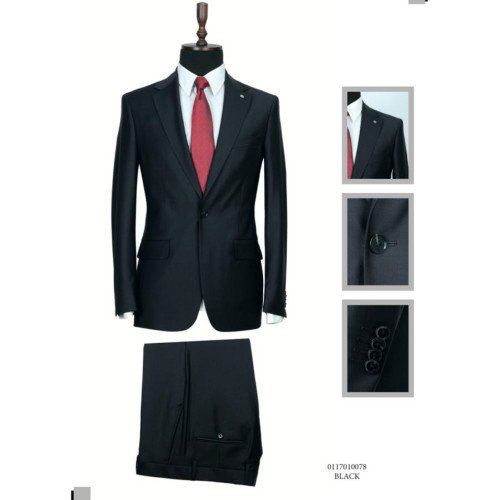Italian Wool Men's Suit-Zecca