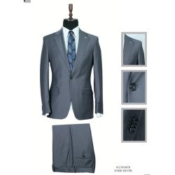 Italian Wool Men's Suit-Zecca