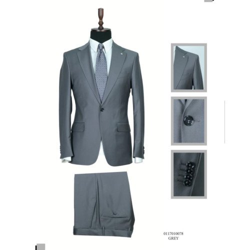 Italian Wool Men's Suit-Zecca