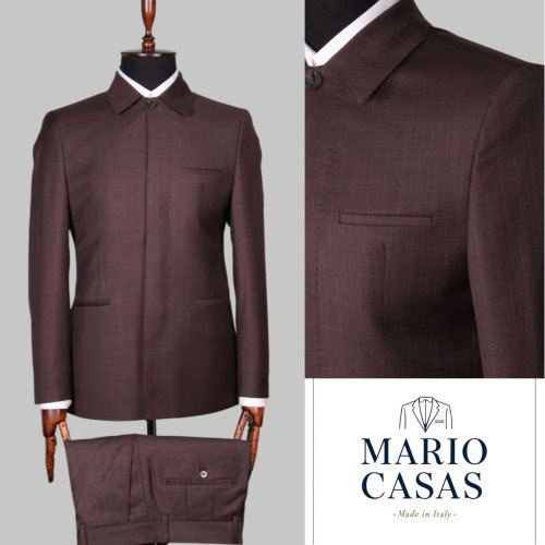 Mario Casas Premium Italian Safari Suit