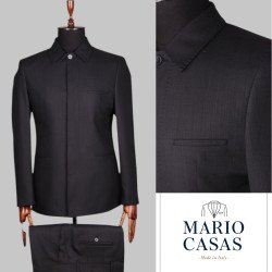 Mario Casas Premium Italian Safari Suit