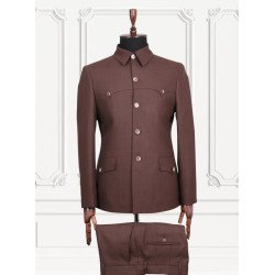 Mario Casas Premium Italian Safari Suit