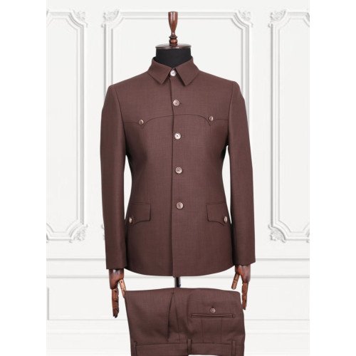 Mario Casas Premium Italian Safari Suit