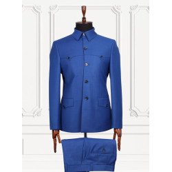 Mario Casas Premium Italian Safari Suit