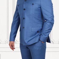Mario Casas Premium Italian Safari Suit