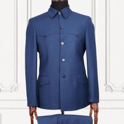 Mario Casas Premium Italian Safari Suit