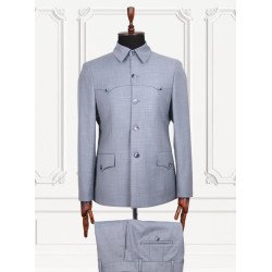 Mario Casas Premium Italian Safari Suit