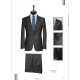 Italian  Men's Suit-Single Button-Brown-Zecca Suit