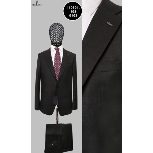 Italian Wool Men's Suit-Finesse