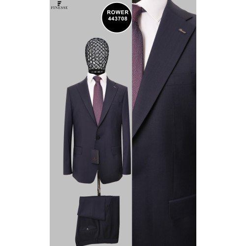 Italian Wool Men's Suit-Finesse