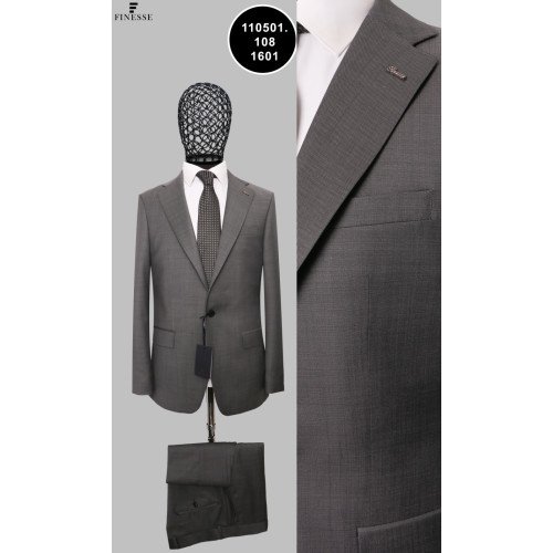 Italian Wool Men's Suit-Finesse