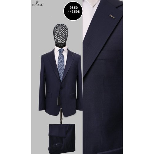 Italian Wool Men's Suit-Finesse