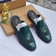 Genuine Leather, High Quality Billionaire "Croc Skin" Luxury Half Shoes