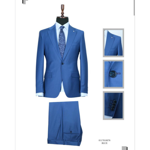 100% Italian Wool Zecca Suits-Zecca Men's Business Suit
