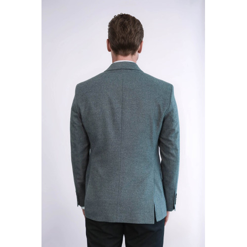Plain Slim Fit Sport Grey Men Blazer - Chadrobe