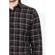Plaid Black Men's Lumberjack Shirt