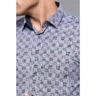 Patterned Long-Sleeve Shirts For Men