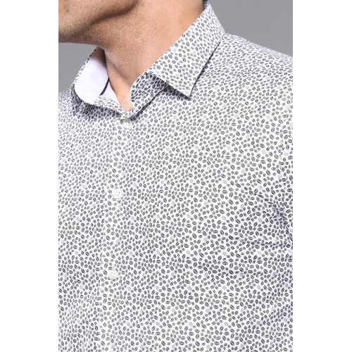 Slim Fit Patterned Shirt | Chadrobe