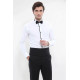 Cream Tuxedo Shirt