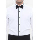 Cream Tuxedo Shirt