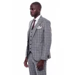 Men's Plaid Suit